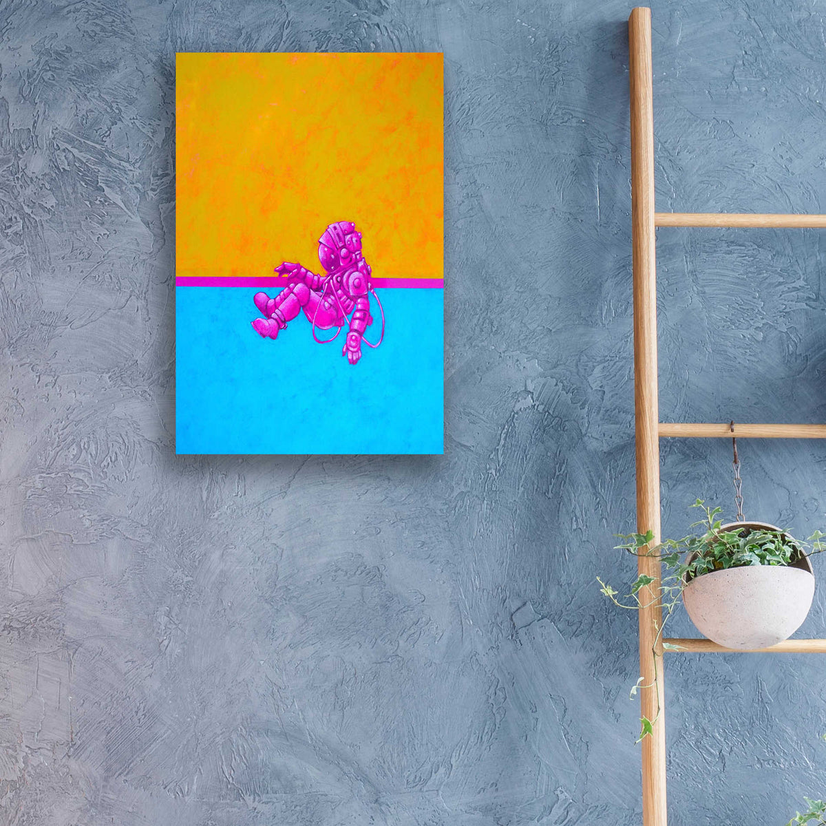 Epic Art 'Hallo Spaceboy I' by Craig Snodgrass, Acrylic Glass Wall Art,16x24