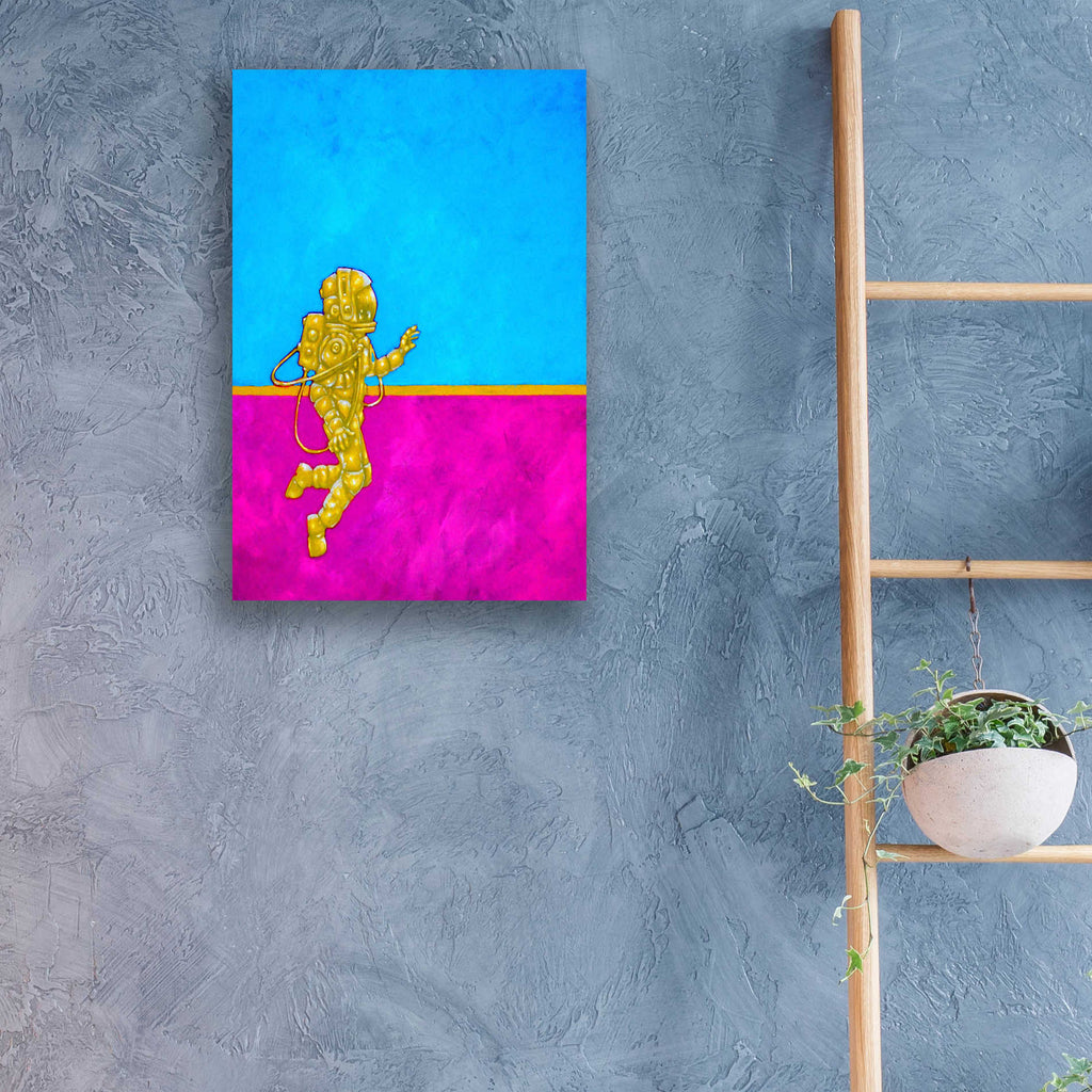 Epic Art 'Hallo Spaceboy II' by Craig Snodgrass, Acrylic Glass Wall Art,16x24