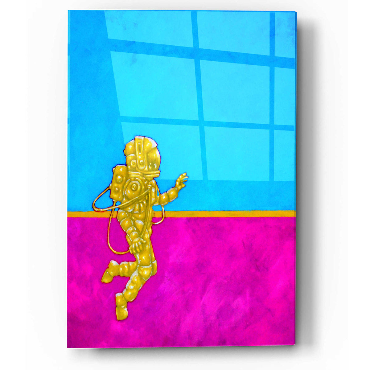 Epic Art 'Hallo Spaceboy II' by Craig Snodgrass, Acrylic Glass Wall Art