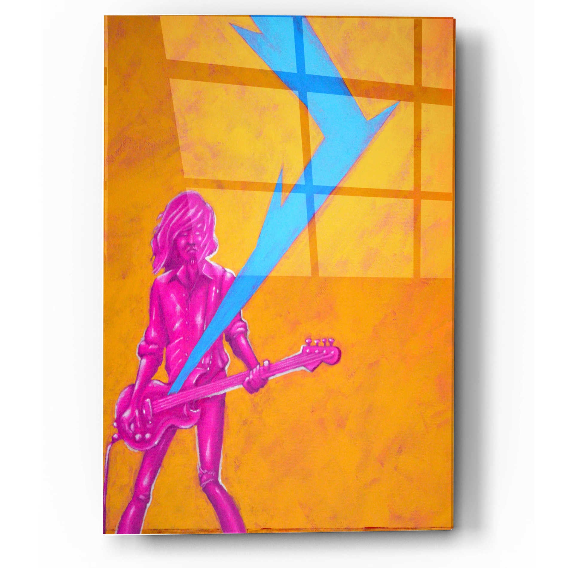 Epic Art 'Bass Man Alt' by Craig Snodgrass, Acrylic Glass Wall Art,12x16