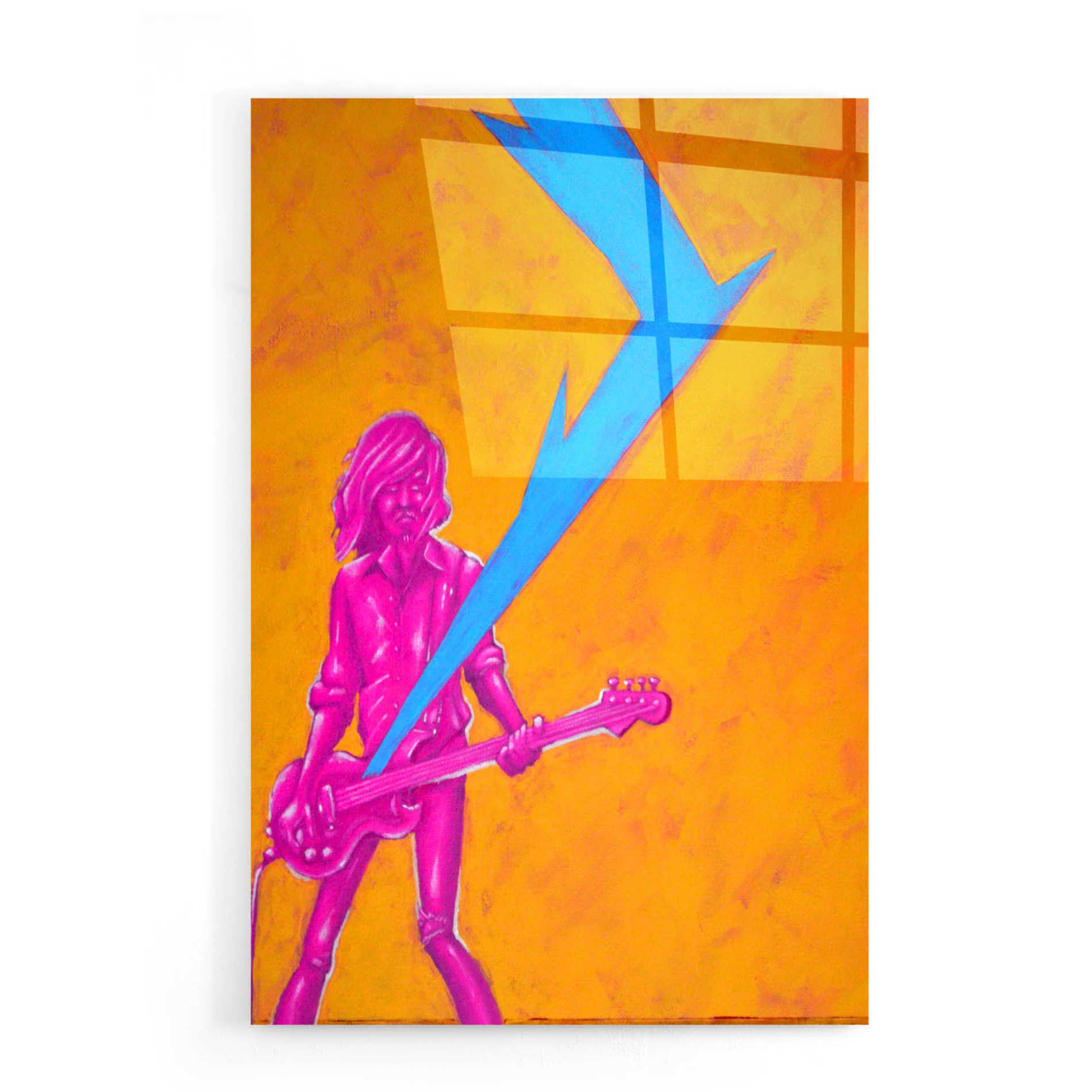 Epic Art 'Bass Man Alt' by Craig Snodgrass, Acrylic Glass Wall Art,16x24