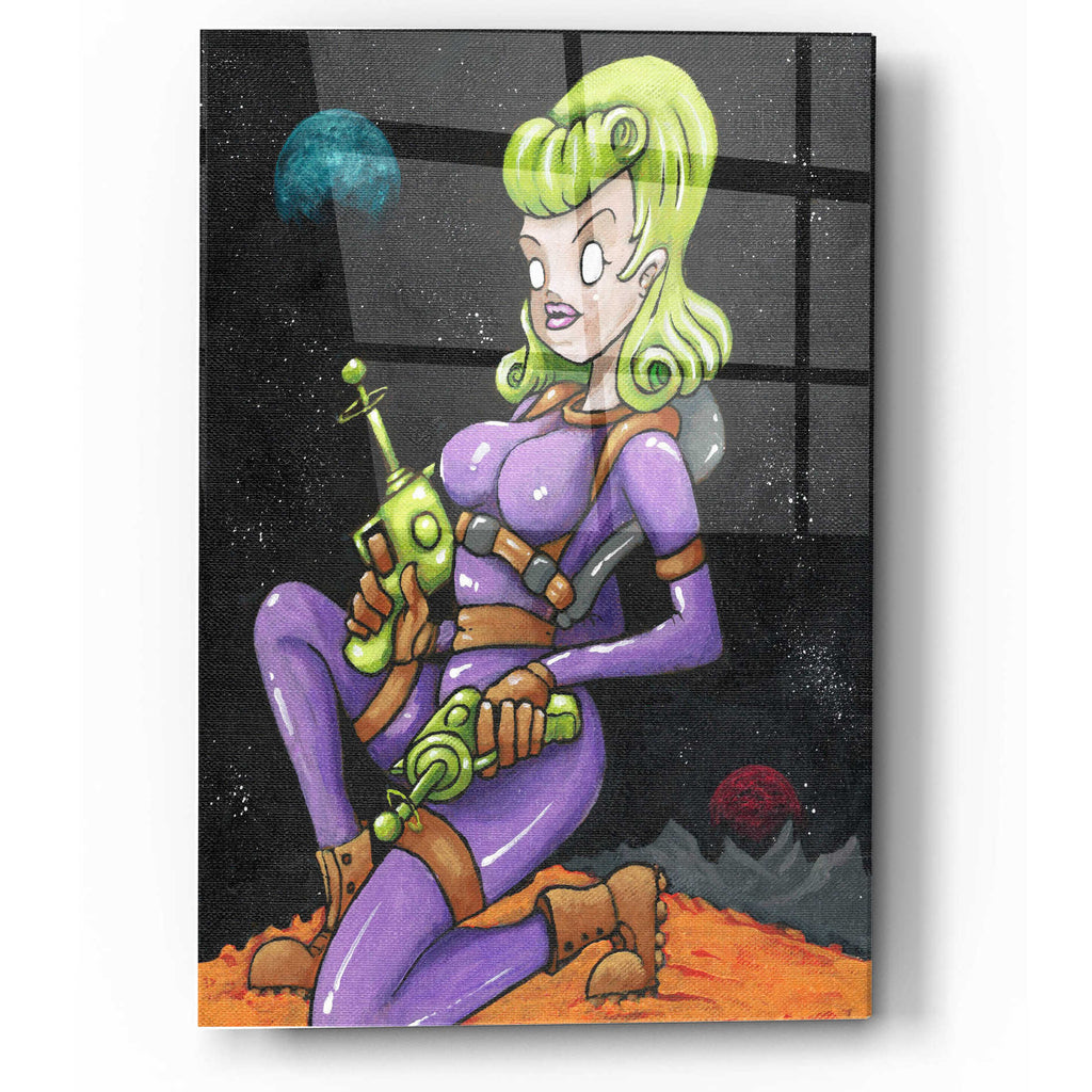 Epic Art 'Josie Jupiter' by Craig Snodgrass, Acrylic Glass Wall Art