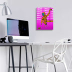 Epic Art 'Lmfao' by Craig Snodgrass, Acrylic Glass Wall Art,12x16