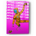 Epic Art 'Lmfao' by Craig Snodgrass, Acrylic Glass Wall Art