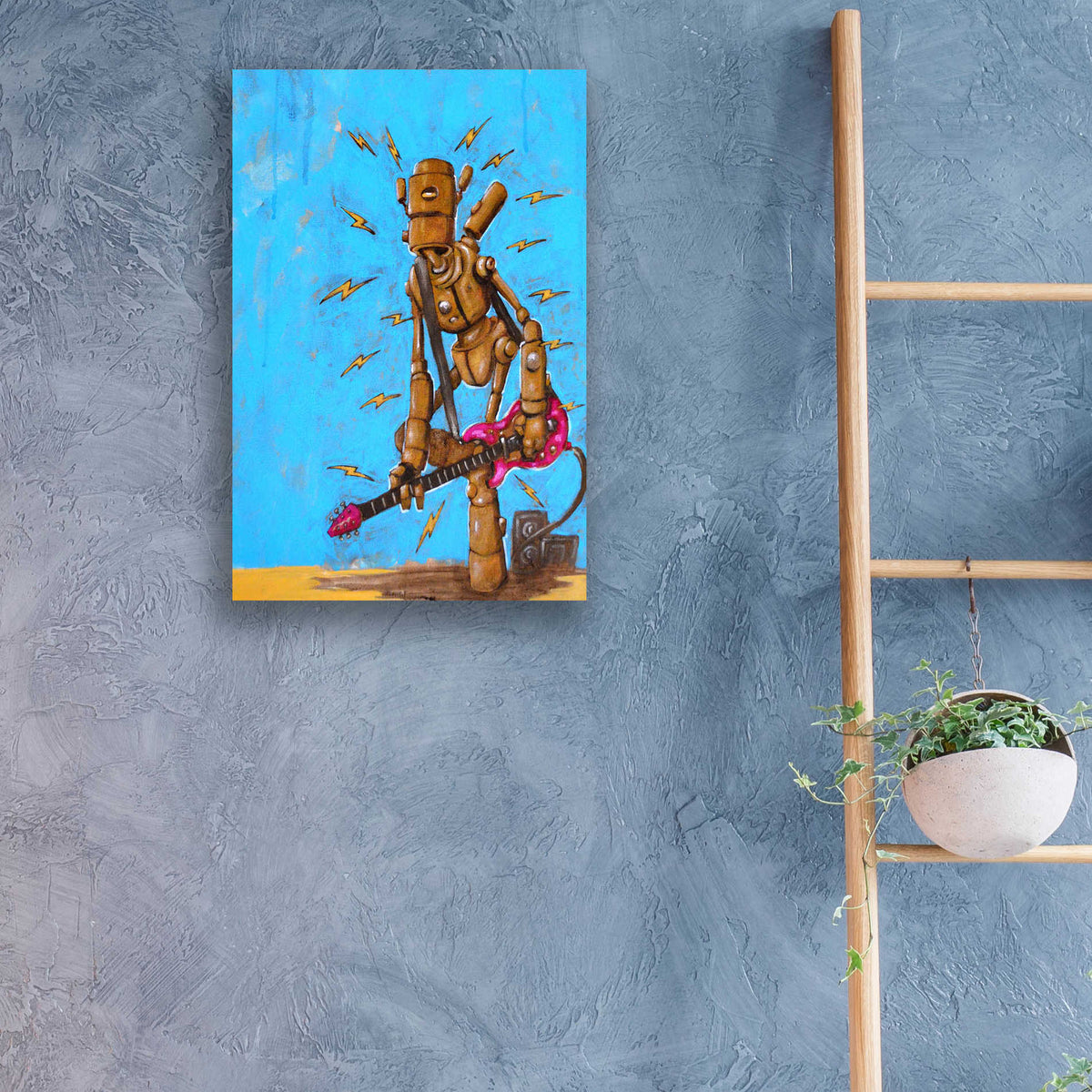 Epic Art 'High Voltage' by Craig Snodgrass, Acrylic Glass Wall Art,16x24