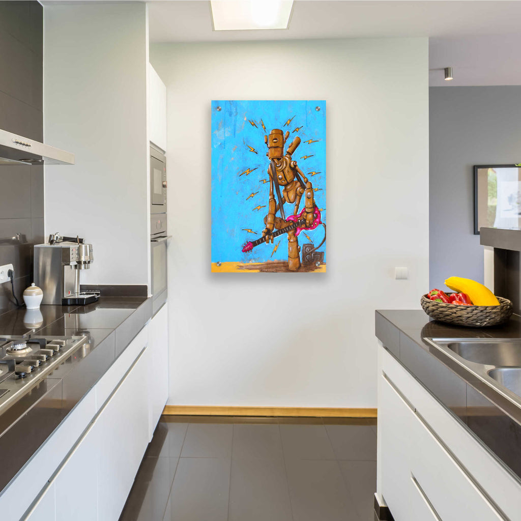 Epic Art 'High Voltage' by Craig Snodgrass, Acrylic Glass Wall Art,24x36