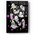 Epic Art 'Space Cats' by Craig Snodgrass, Acrylic Glass Wall Art