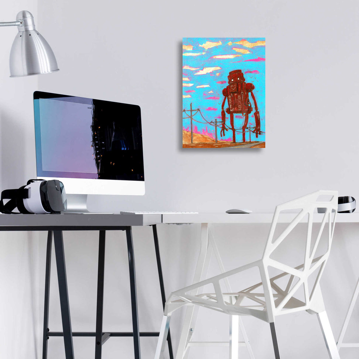 Epic Art 'Zapow Art II' by Craig Snodgrass, Acrylic Glass Wall Art,12x16