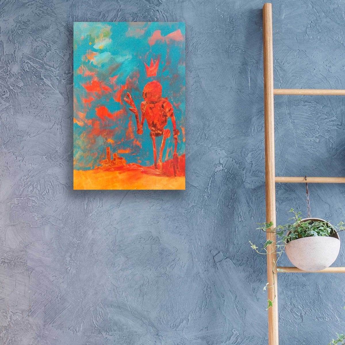 Epic Art 'See-ya-later' by Craig Snodgrass, Acrylic Glass Wall Art,16x24