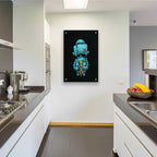 Epic Art 'We Bot Painting 17' by Craig Snodgrass, Acrylic Glass Wall Art,24x36