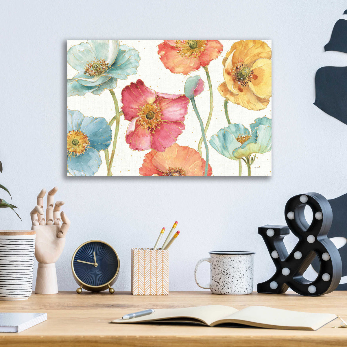 Epic Art 'Spring Softies I' by Lisa Audit, Acrylic Glass Wall Art,16x12