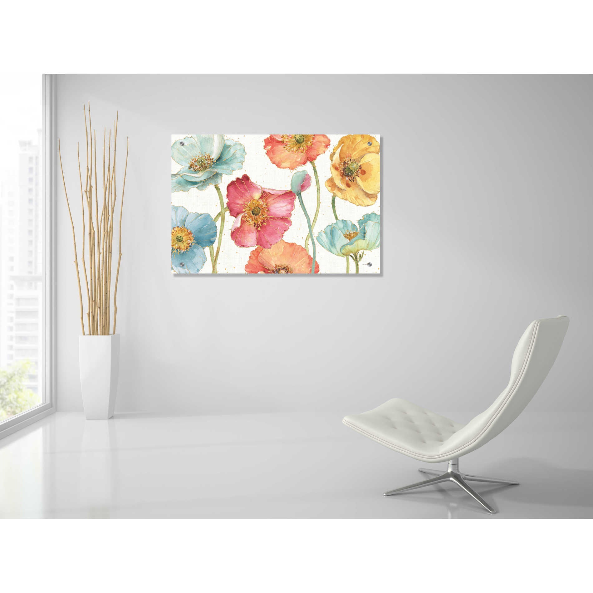 Epic Art 'Spring Softies I' by Lisa Audit, Acrylic Glass Wall Art,36x24