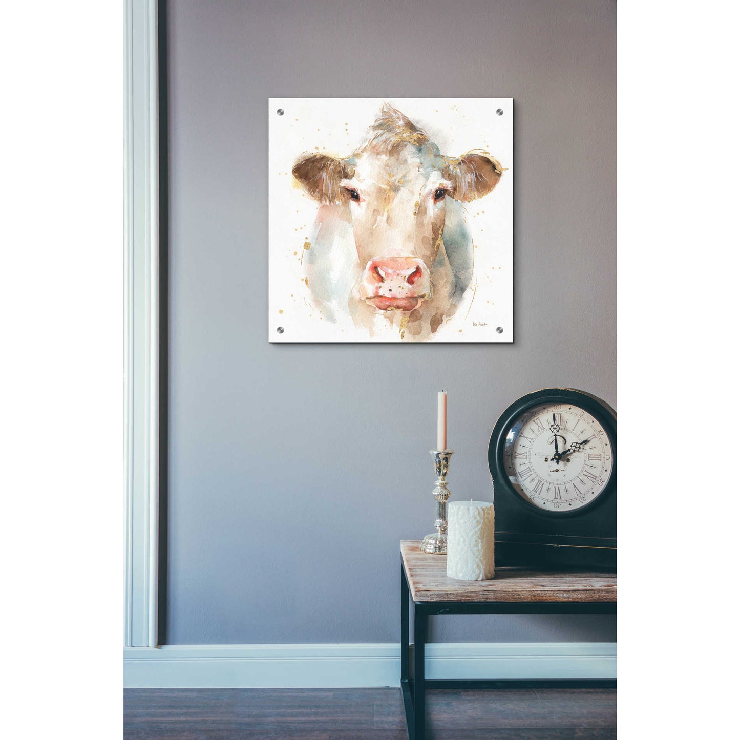 Epic Art 'Farm Friends II' by Lisa Audit, Acrylic Glass Wall Art,24x24
