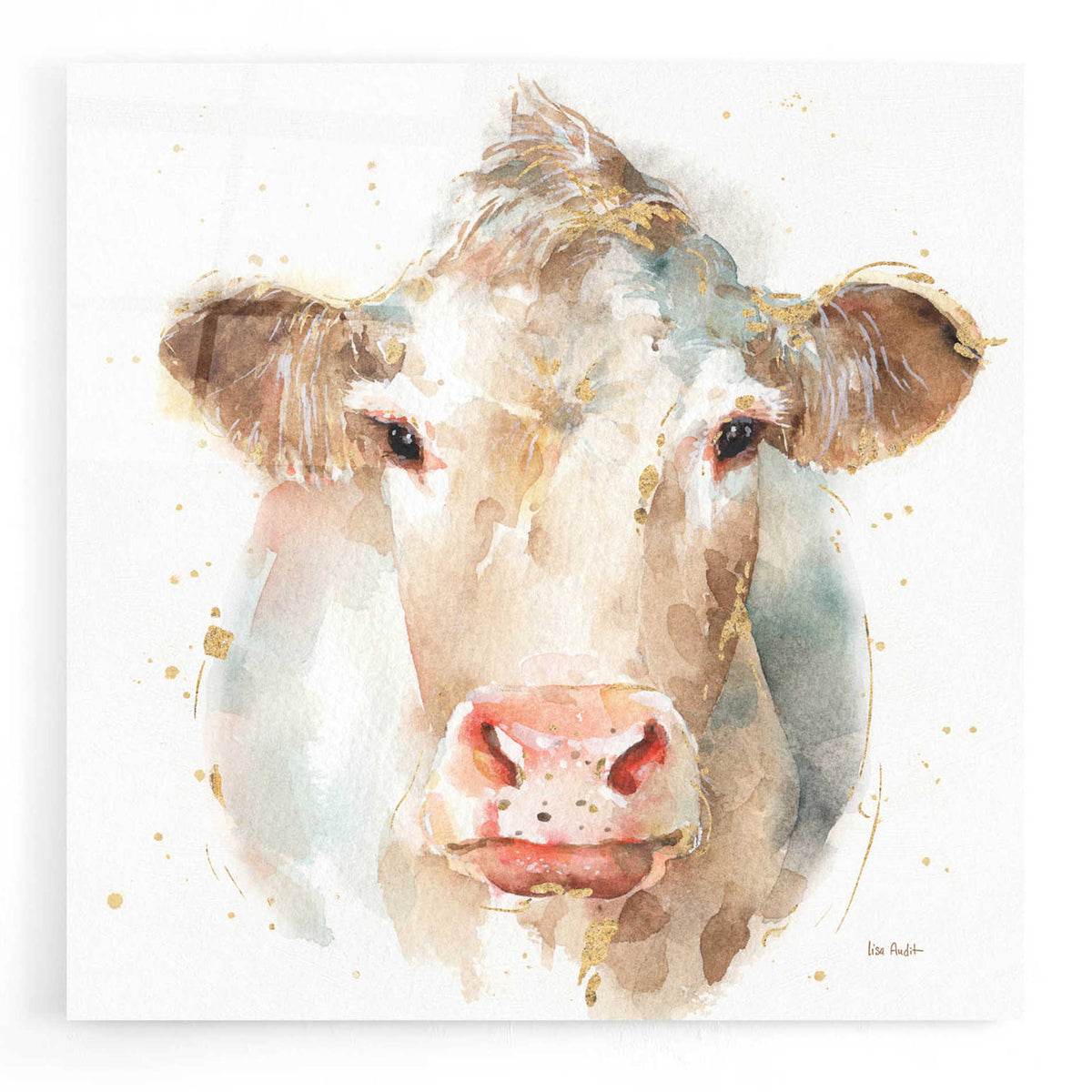 Epic Art 'Farm Friends II' by Lisa Audit, Acrylic Glass Wall Art