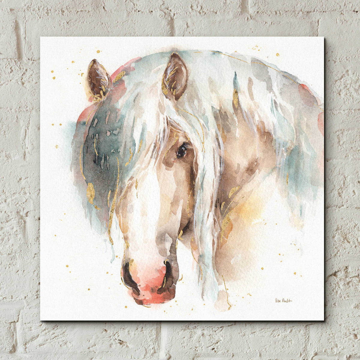 Epic Art 'Farm Friends VI' by Lisa Audit, Acrylic Glass Wall Art,12x12