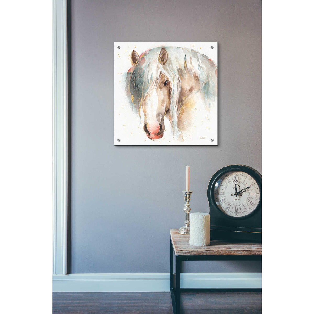 Epic Art 'Farm Friends VI' by Lisa Audit, Acrylic Glass Wall Art,24x24