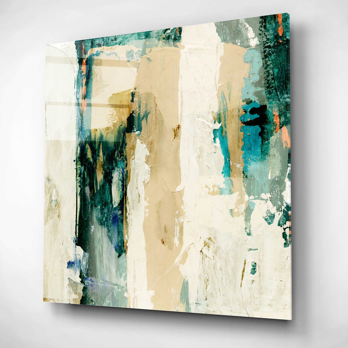 Epic Art 'Mottled Patina I' by Victoria Borges, Acrylic Wall Art,12x12