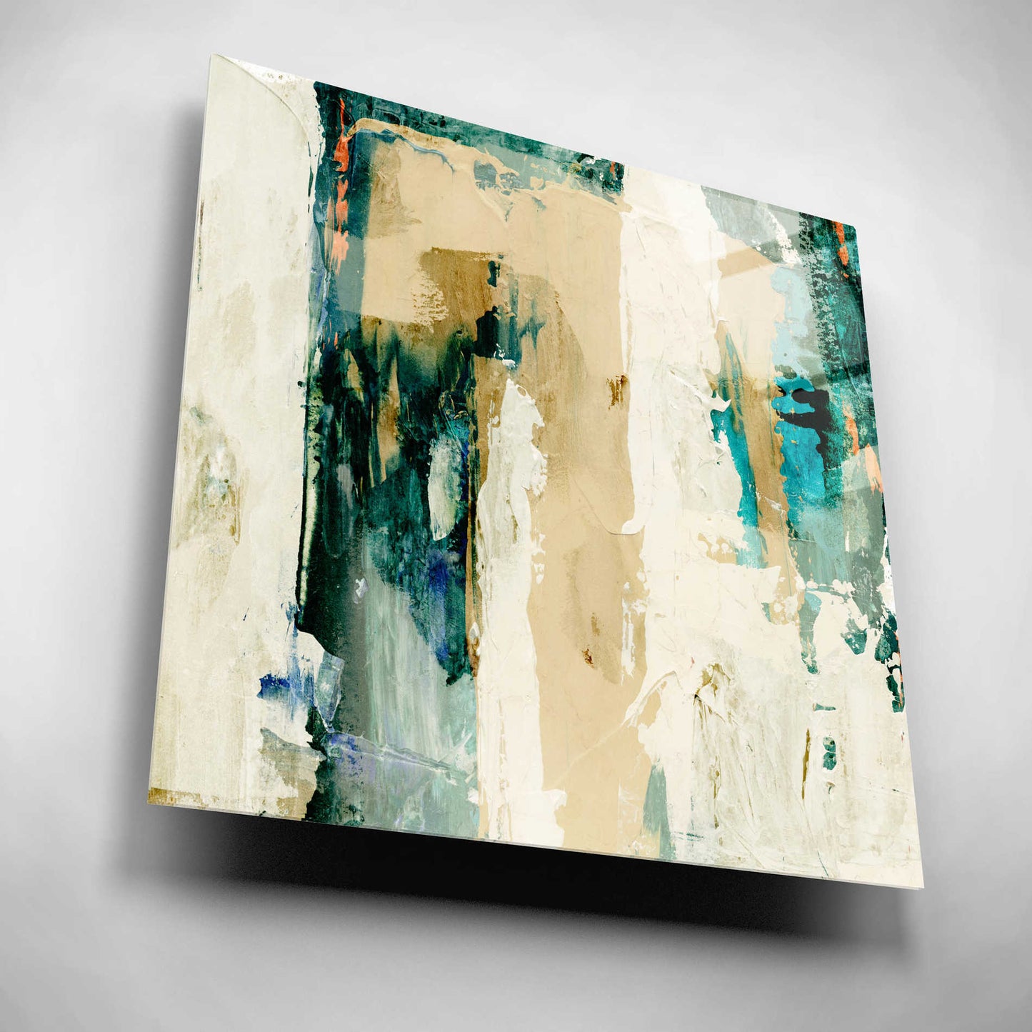 Epic Art 'Mottled Patina I' by Victoria Borges, Acrylic Wall Art,12x12