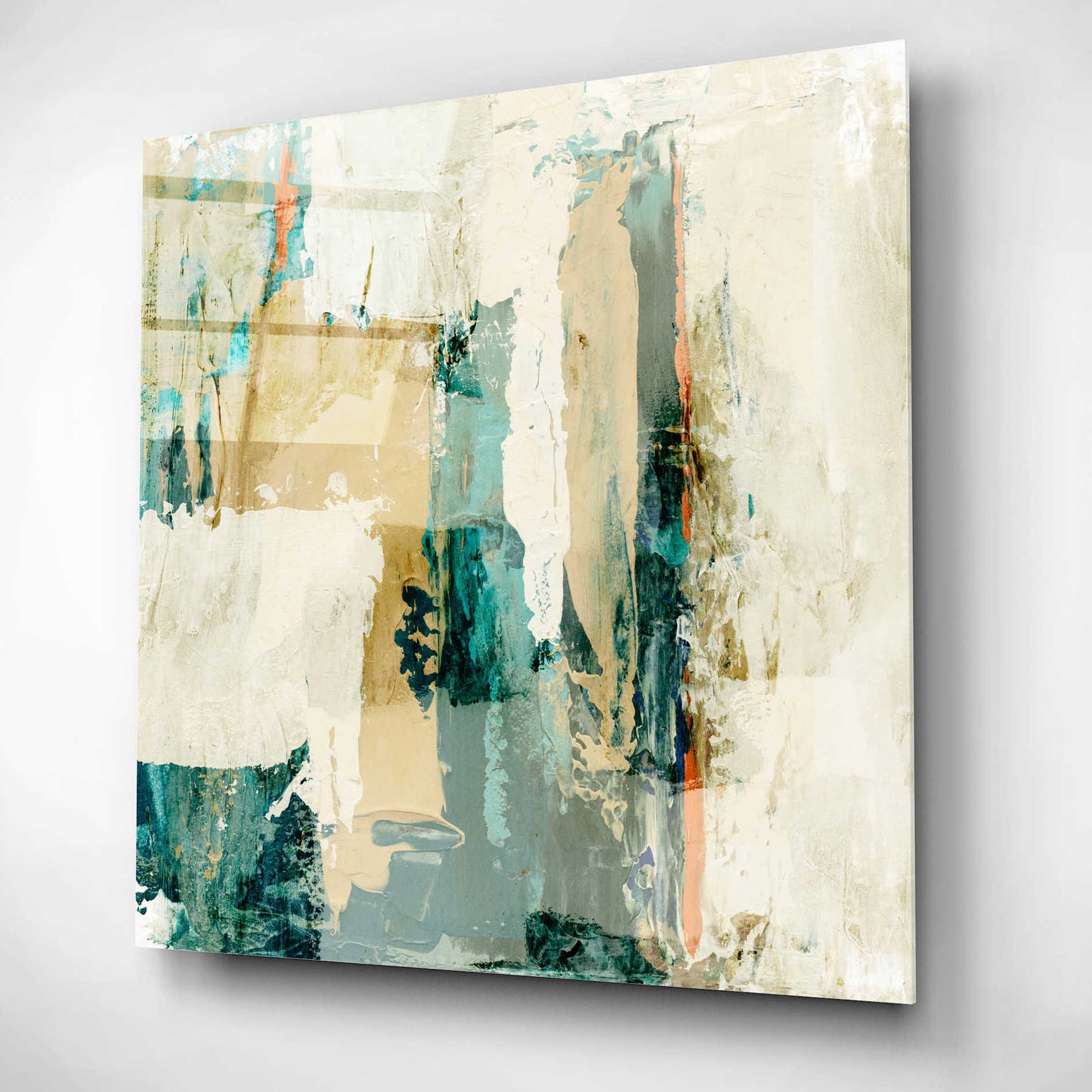 Epic Art 'Mottled Patina II' by Victoria Borges, Acrylic Wall Art,12x12