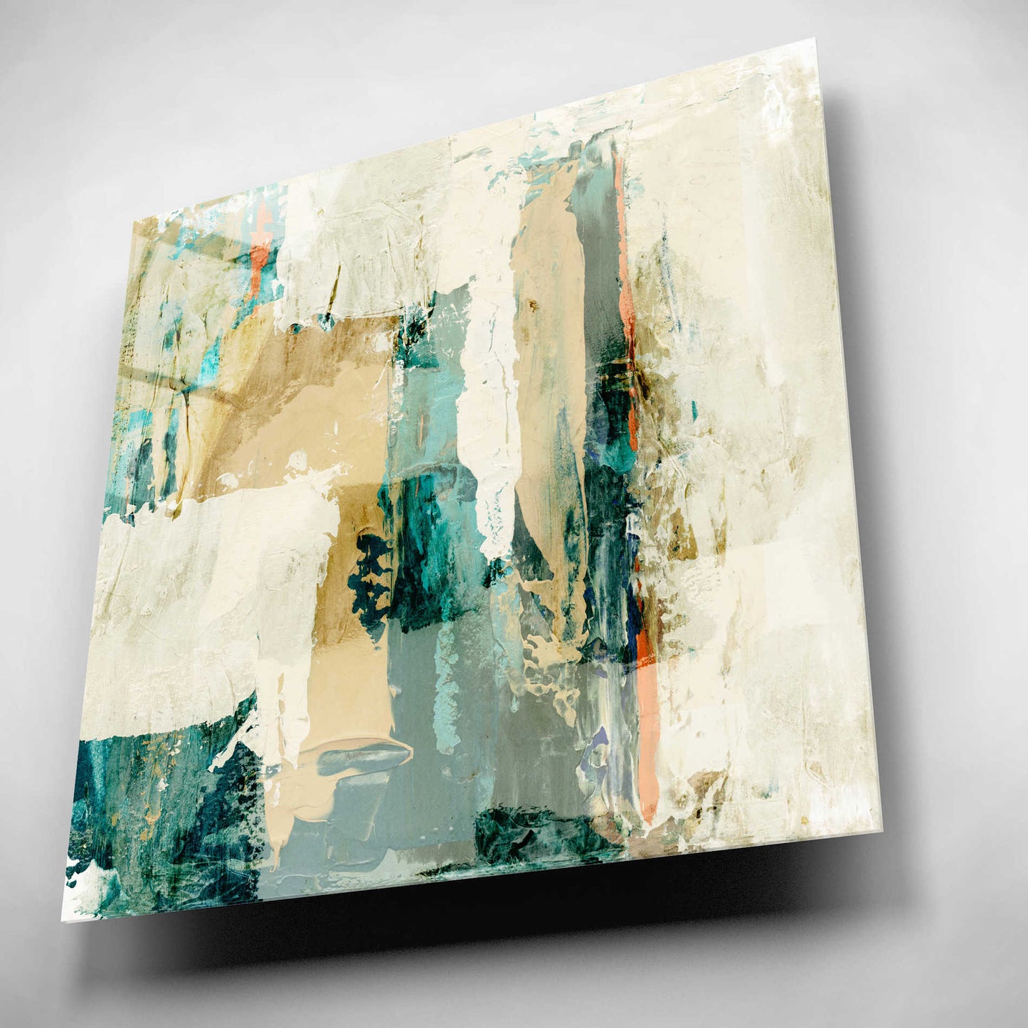 Epic Art 'Mottled Patina II' by Victoria Borges, Acrylic Wall Art,12x12