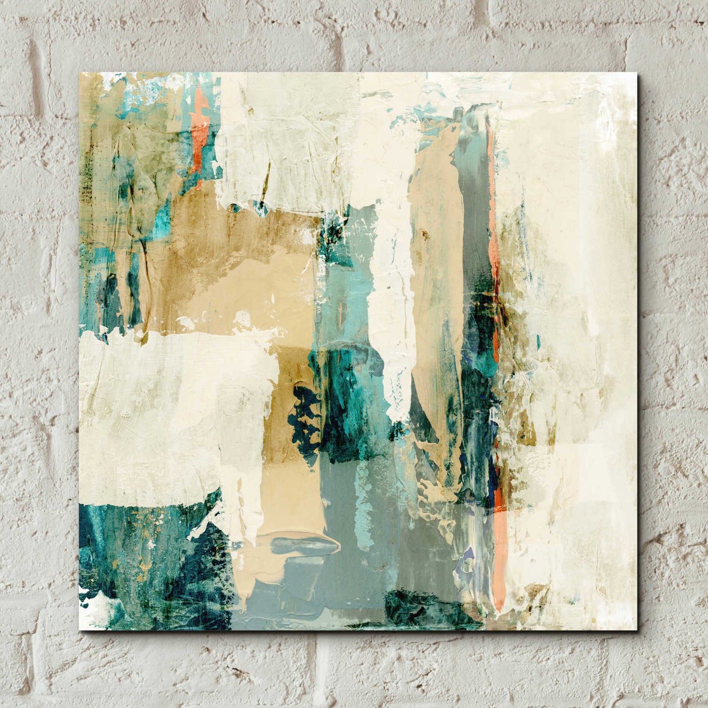 Epic Art 'Mottled Patina II' by Victoria Borges, Acrylic Wall Art,12x12