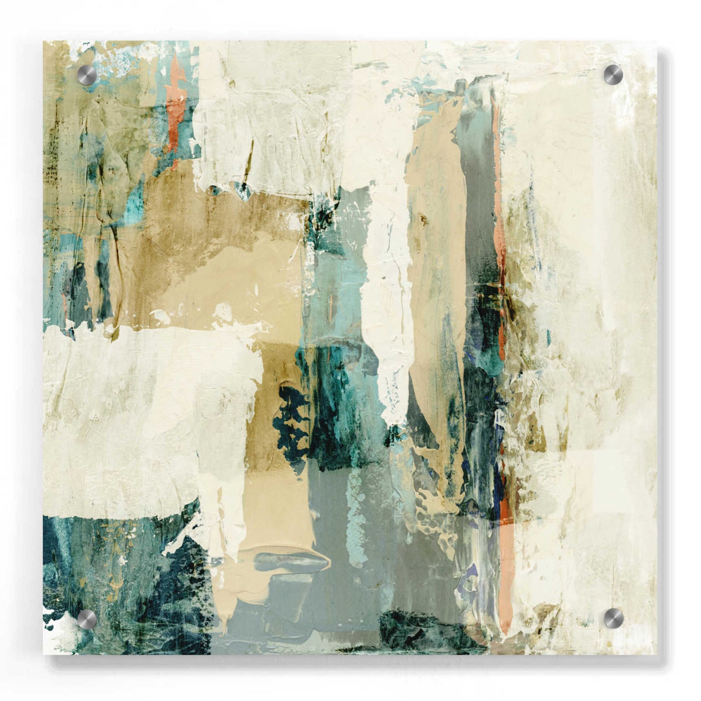 Epic Art 'Mottled Patina II' by Victoria Borges, Acrylic Wall Art,36x36