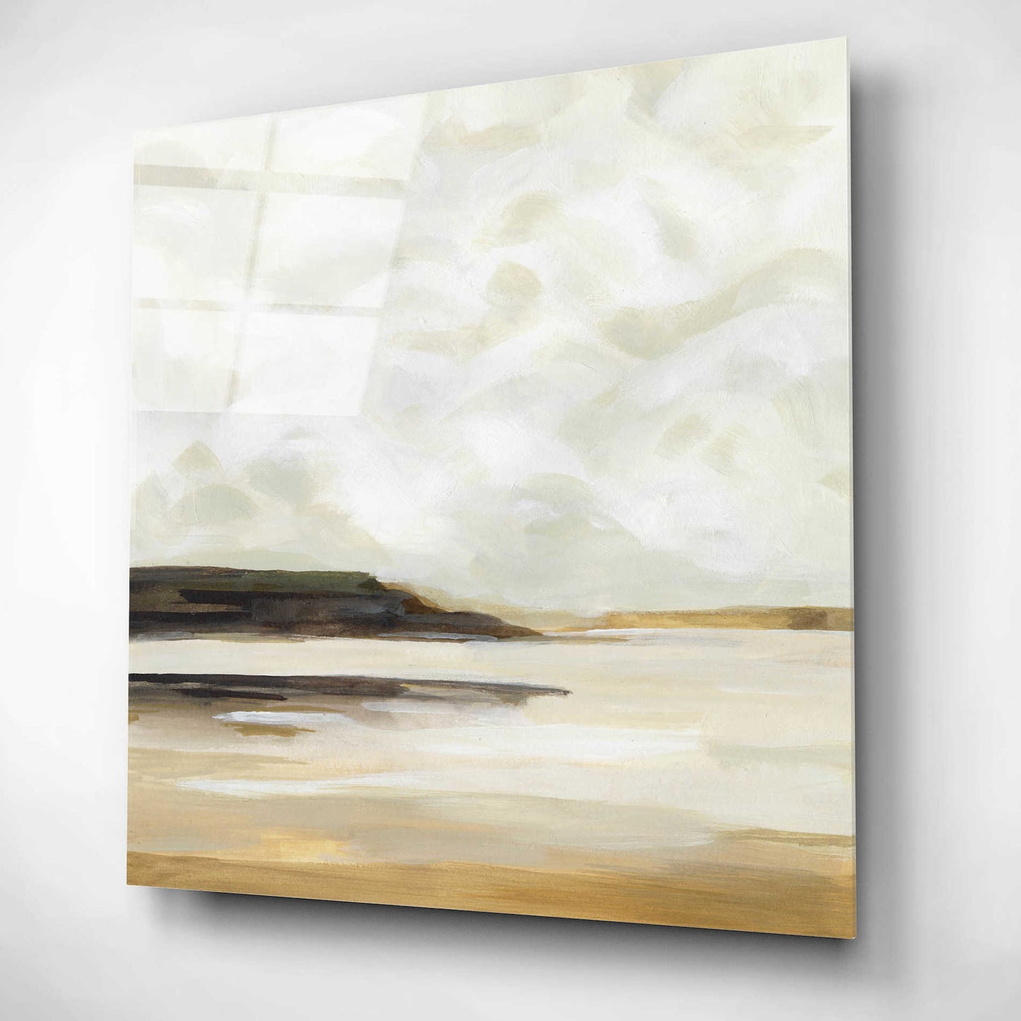 Epic Art 'Cloudy Coast I' by Victoria Borges, Acrylic Wall Art,12x12