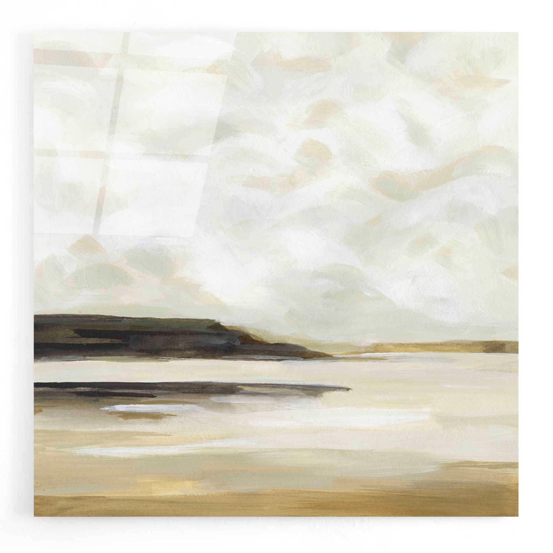 Epic Art 'Cloudy Coast I' by Victoria Borges, Acrylic Wall Art