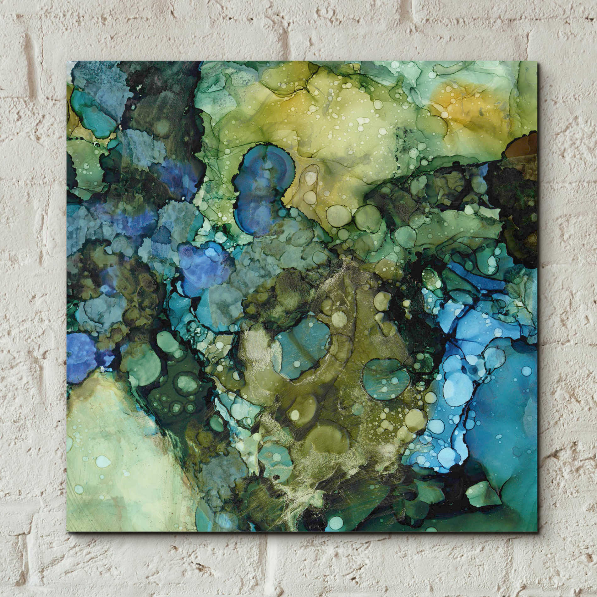 Epic Art 'Sea Tangle II' by Victoria Borges, Acrylic Wall Art,12x12