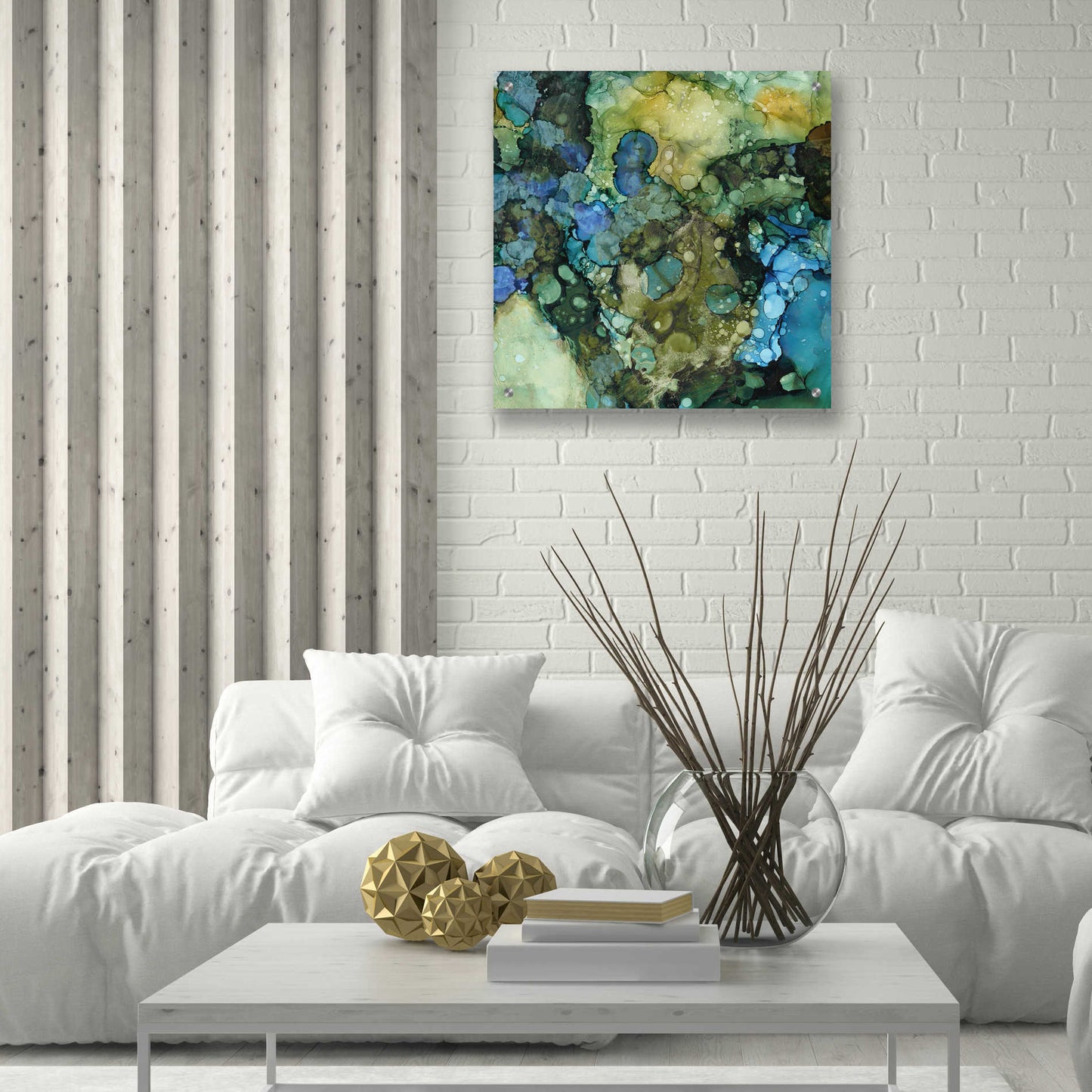 Epic Art 'Sea Tangle II' by Victoria Borges, Acrylic Wall Art,24x24