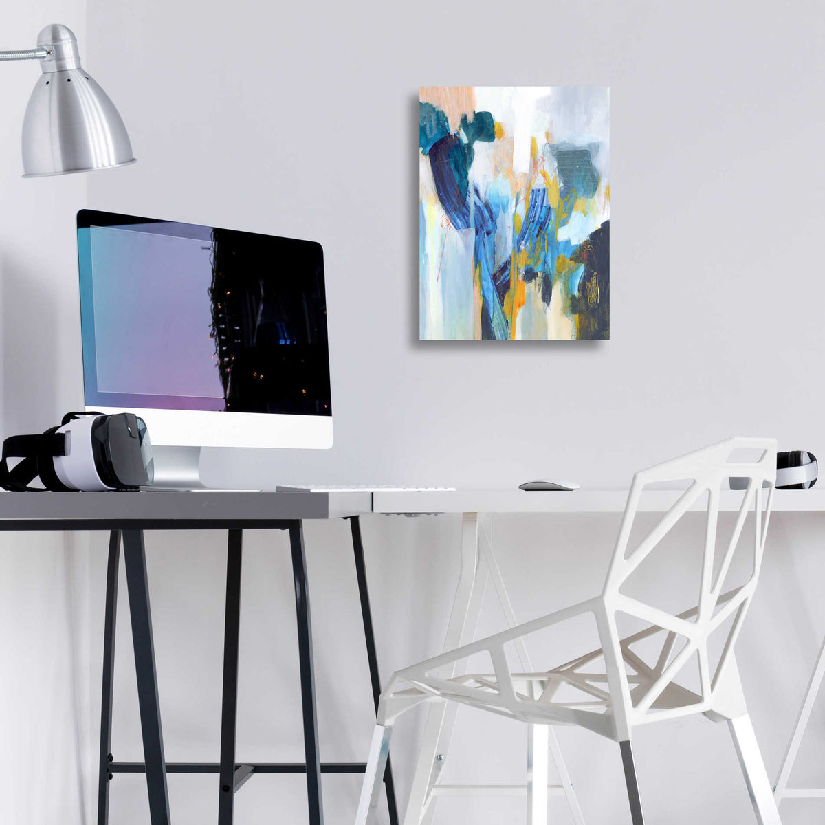 Epic Art 'Elsewhere I' by Victoria Borges, Acrylic Wall Art,12x16