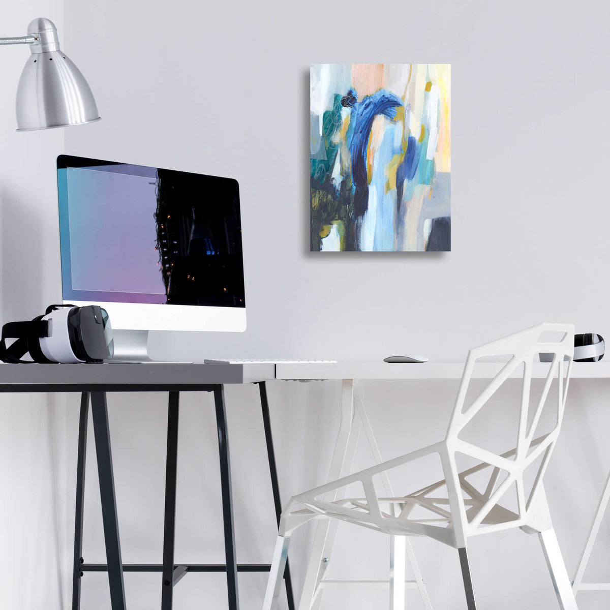 Epic Art 'Elsewhere II' by Victoria Borges, Acrylic Wall Art,12x16