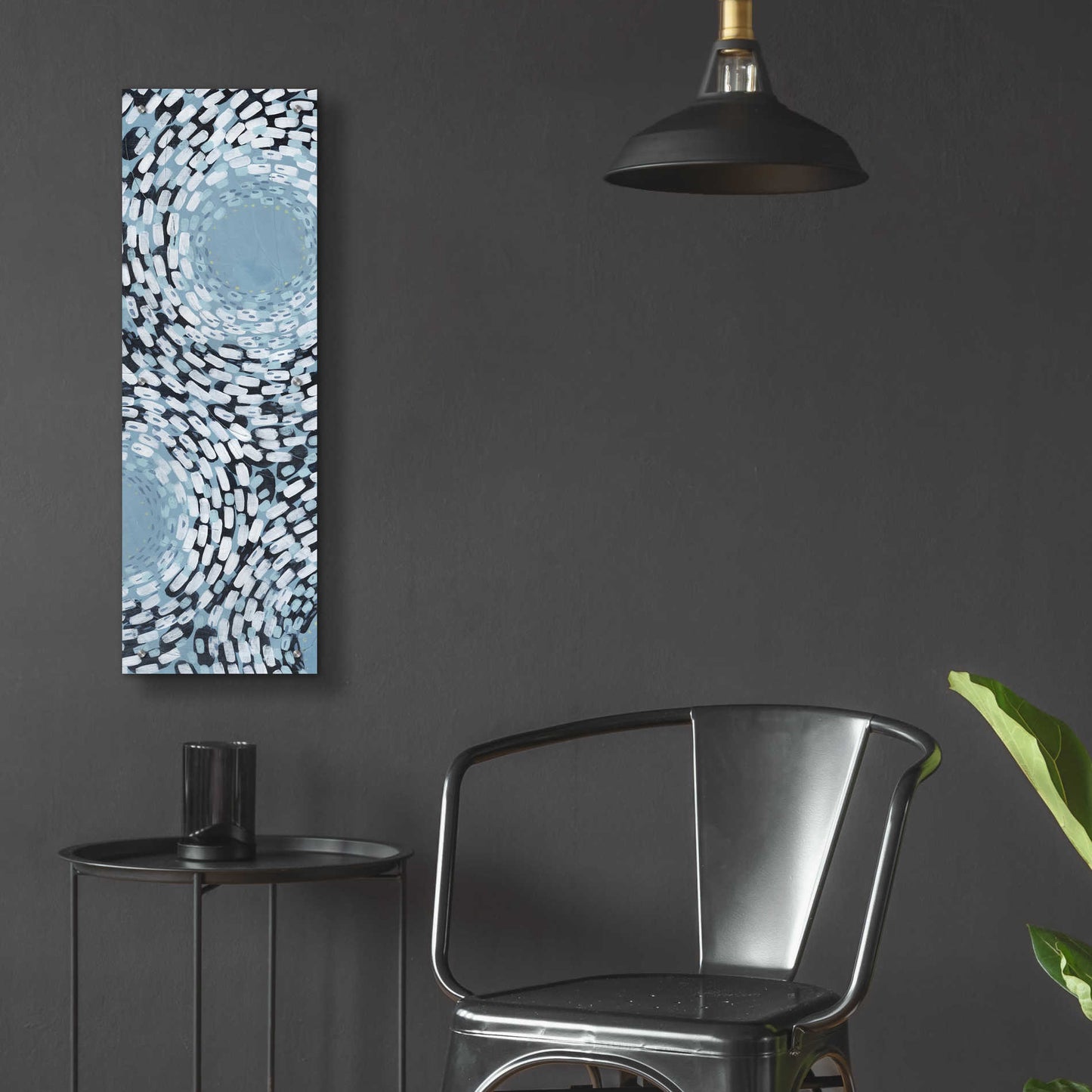 Epic Art 'Whirlpool I' by Grace Popp,Acrylic Glass Wall Art,12x36