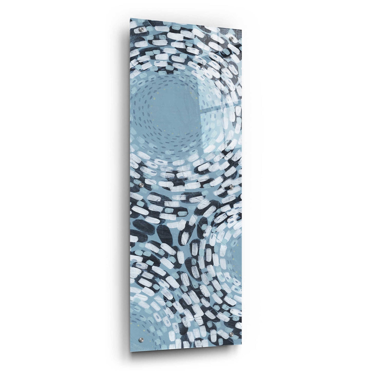 Epic Art 'Whirlpool II' by Grace Popp,Acrylic Glass Wall Art,12x36