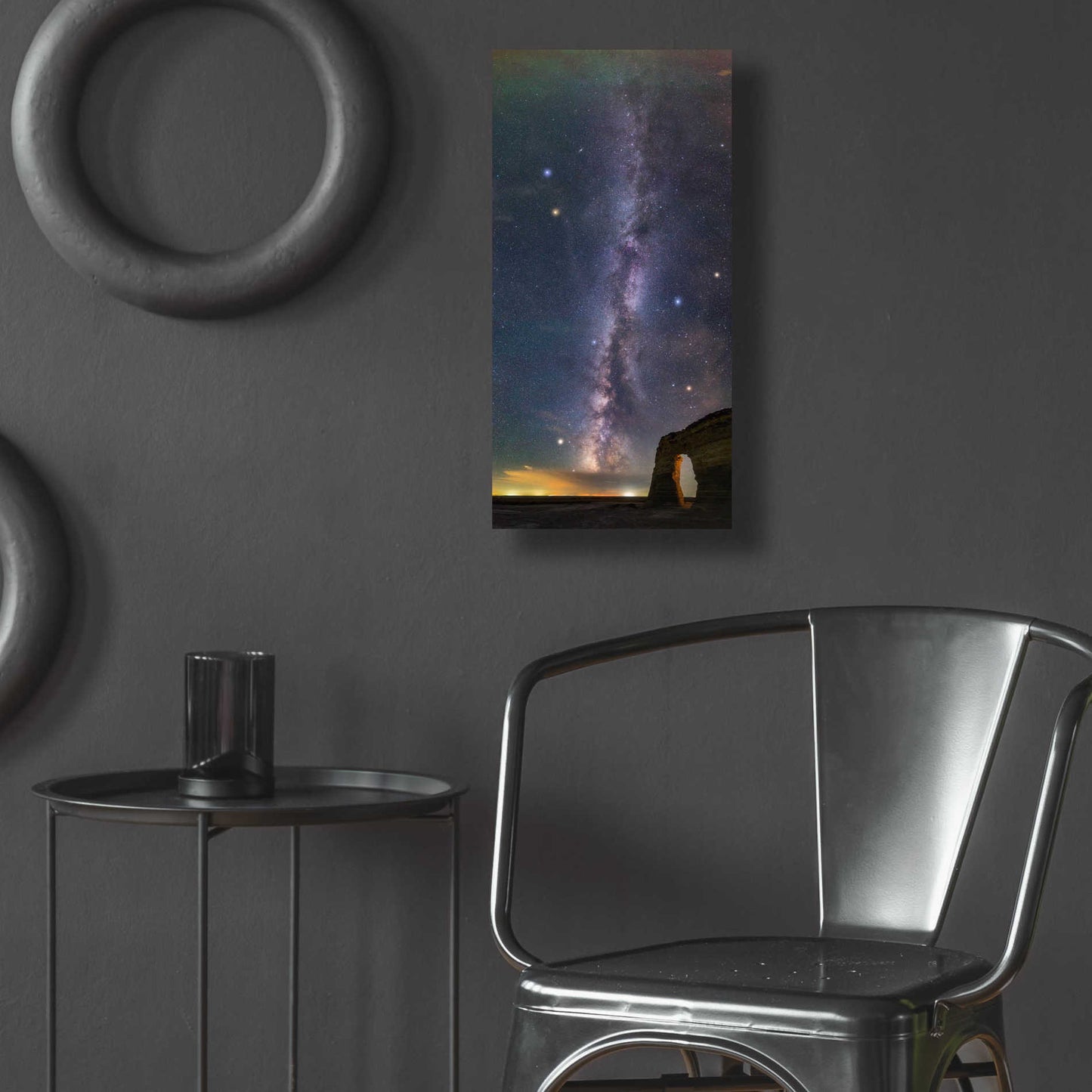 Epic Art 'Milky Way Magic' by Darren White, Acrylic Glass Wall Art,12x24