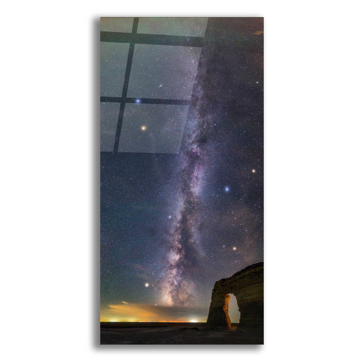 Epic Art 'Milky Way Magic' by Darren White, Acrylic Glass Wall Art