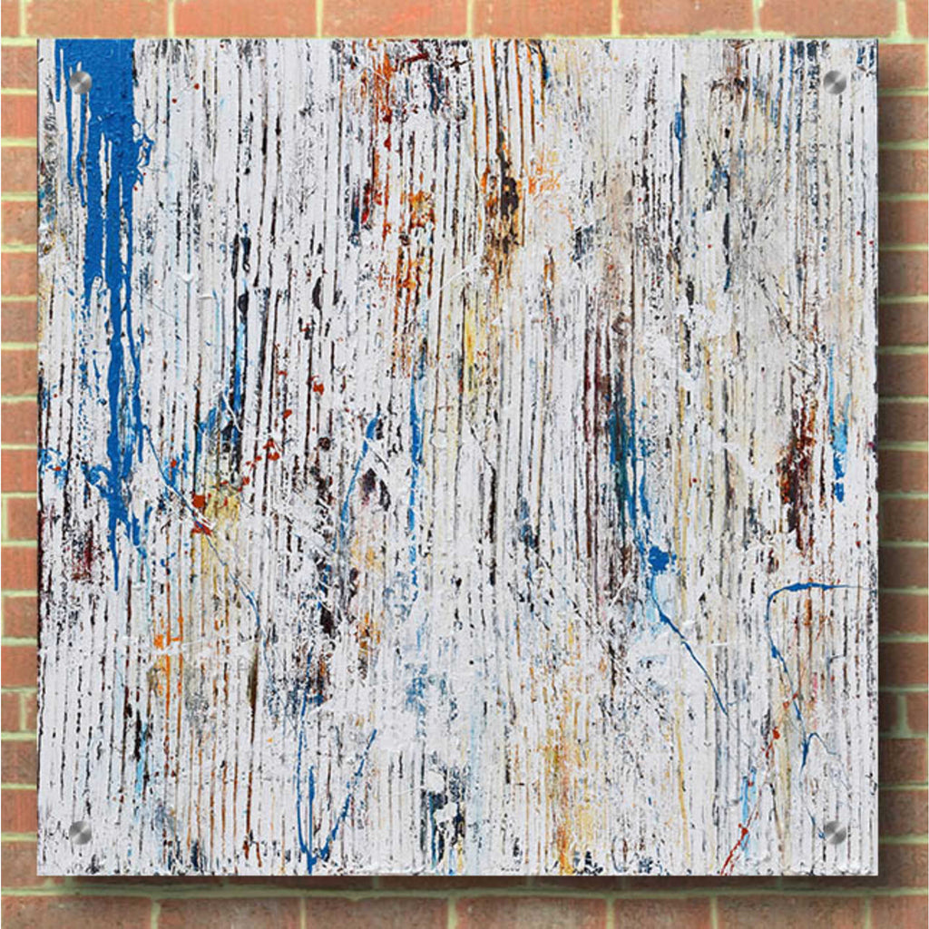 Epic Art 'Back Street' by Erin Ashley, Acrylic Wall Art,36x36