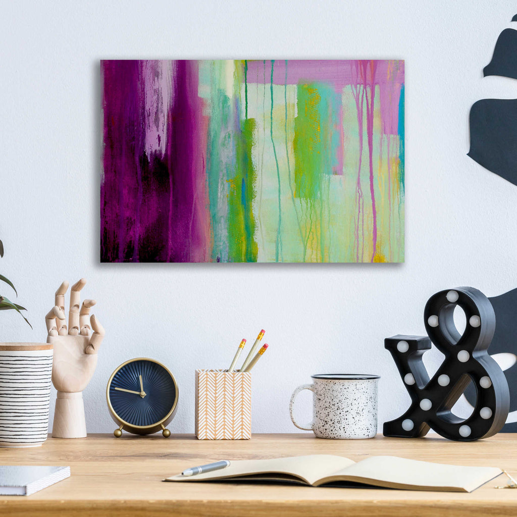 Epic Art 'Spring Stream II' by Erin Ashley, Acrylic Wall Art,16x12