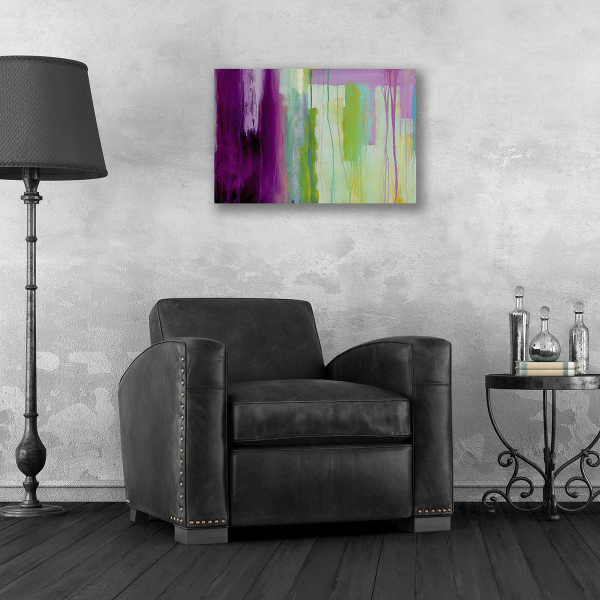 Epic Art 'Spring Stream II' by Erin Ashley, Acrylic Wall Art,24x16