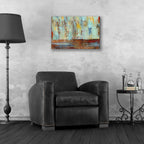Epic Art 'Crossing the Tracks II' by Erin Ashley, Acrylic Wall Art,24x16