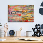 Epic Art 'Metro Mix I' by Erin Ashley, Acrylic Wall Art,16x12