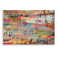 Epic Art 'Metro Mix II' by Erin Ashley, Acrylic Wall Art,16x12