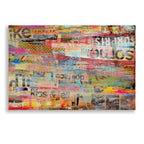 Epic Art 'Metro Mix II' by Erin Ashley, Acrylic Wall Art,16x12