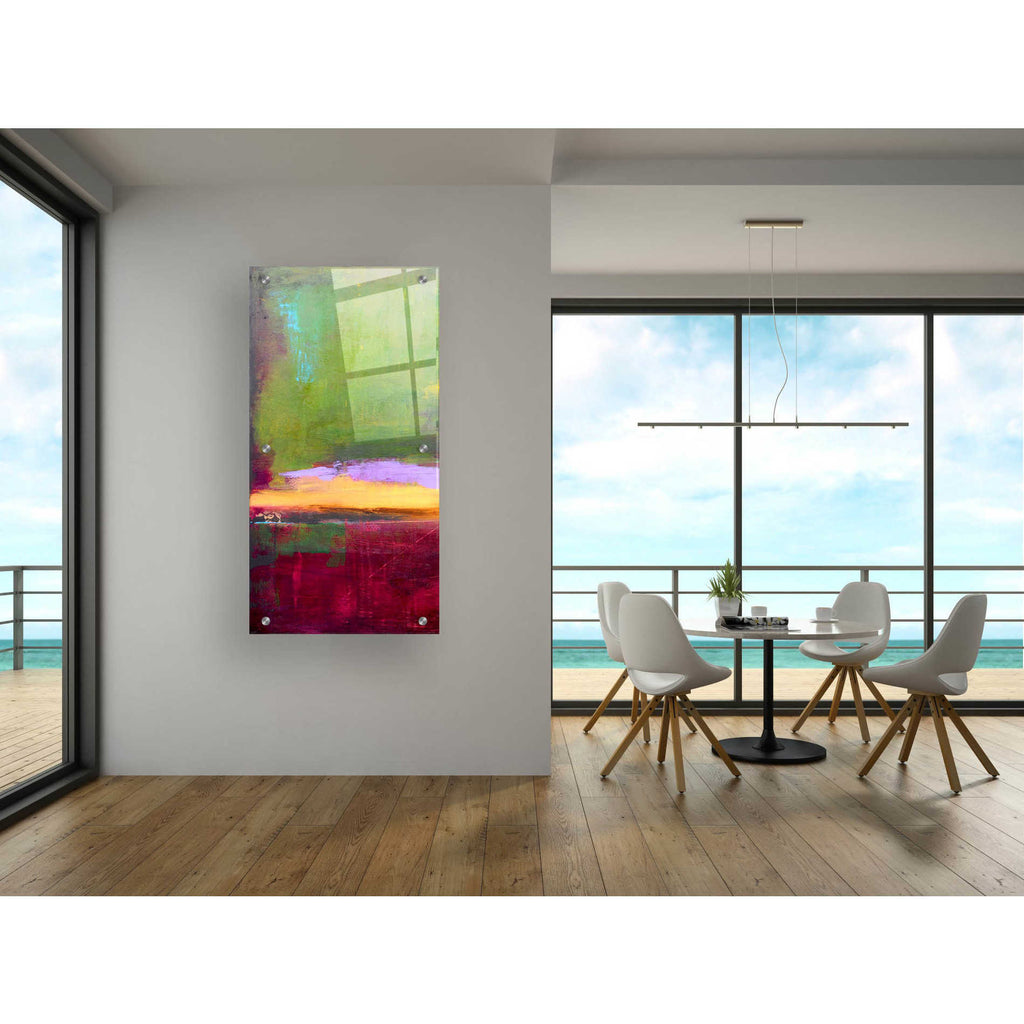 Epic Art 'Juliet's Vineyard I' by Erin Ashley, Acrylic Glass Wall Art,24x48