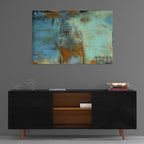 Epic Art 'Deja Blue' by Erin Ashley, Acrylic Wall Art,36x24