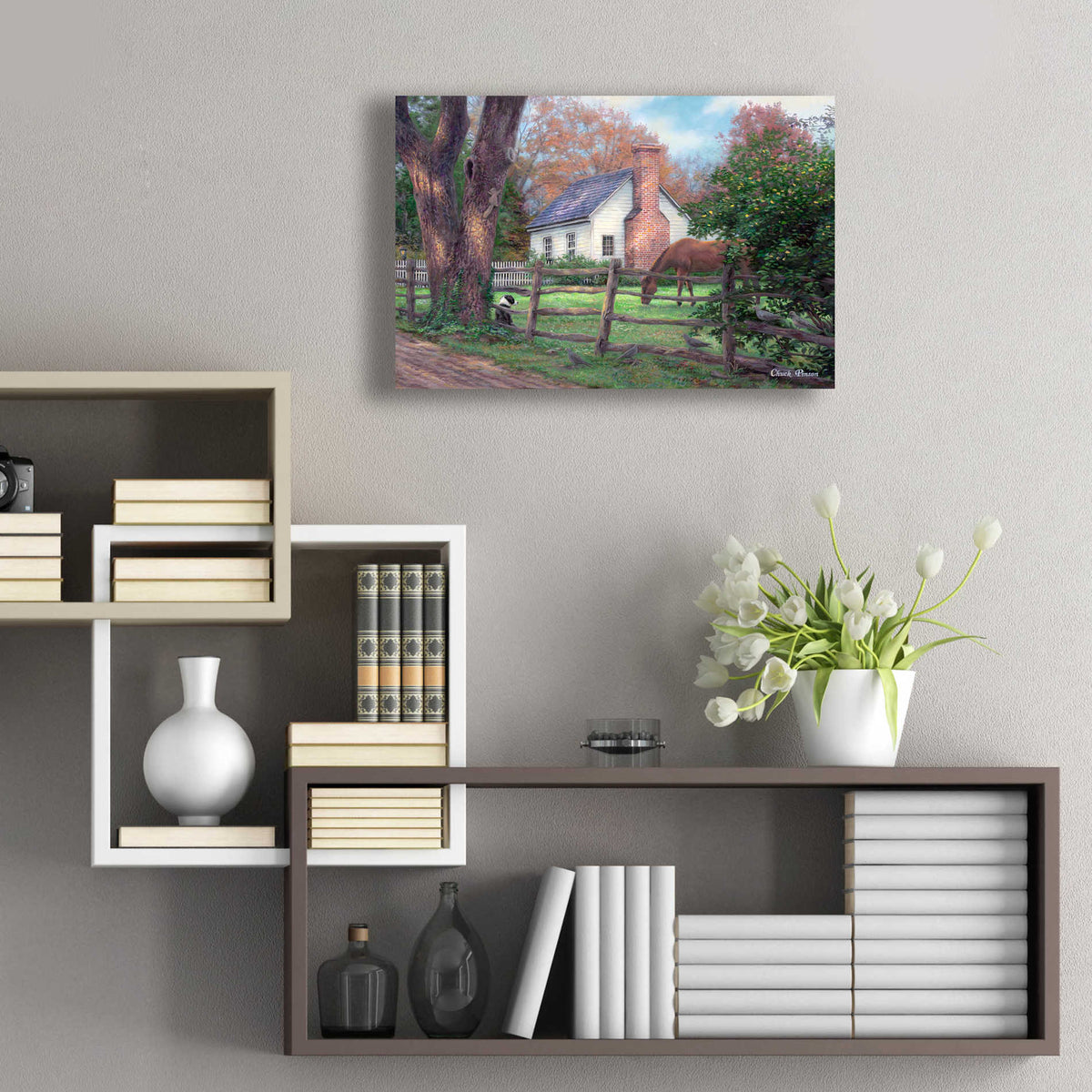 Epic Art 'Where Time Moves Slower' by Chuck Pinson, Acrylic Glass Wall Art,24x16
