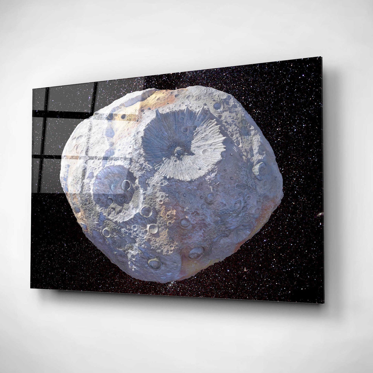 Epic Art 'Asteroid,' Acrylic Glass Wall Art,24x16