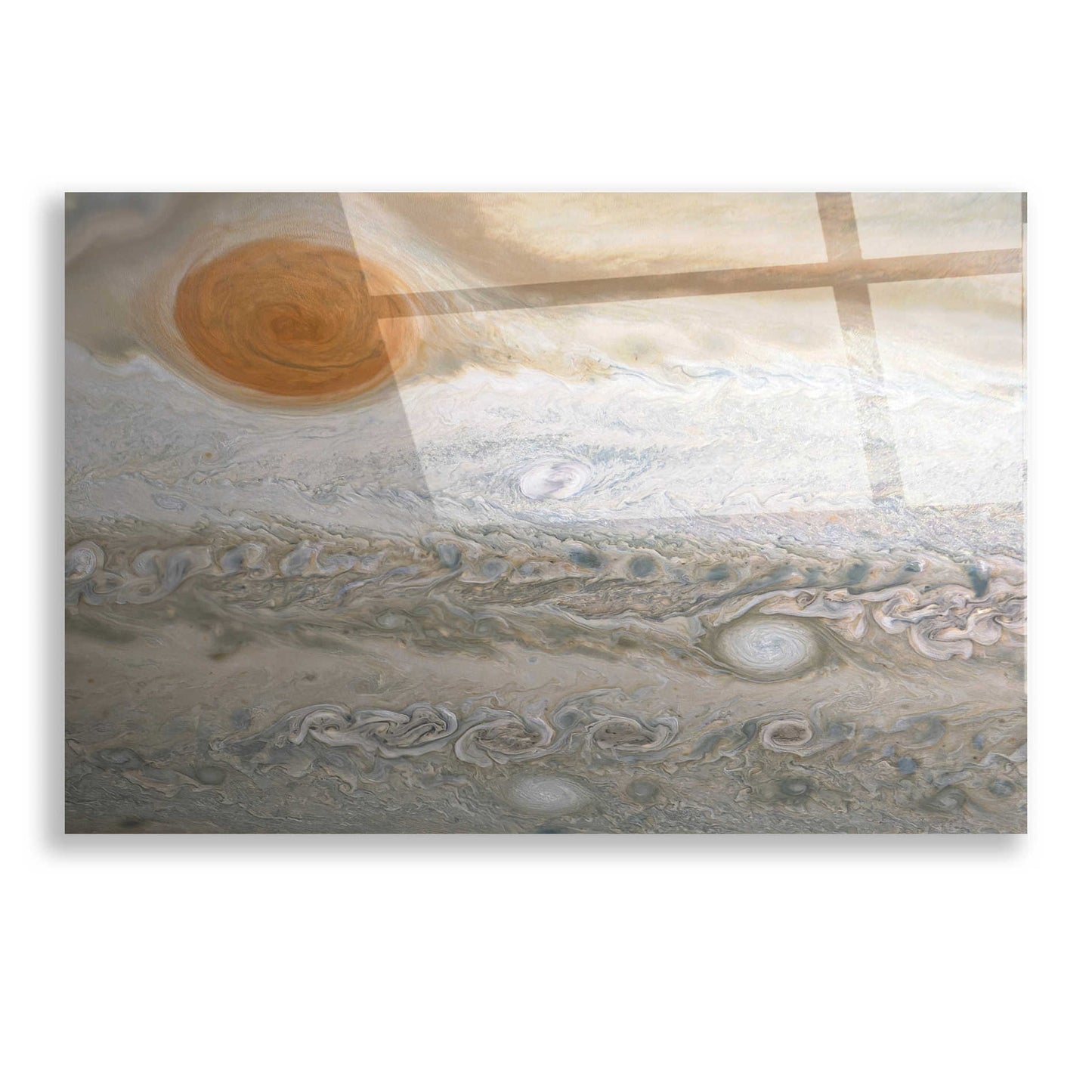 Epic Art 'Clyde's Spot of Jupiter,' Acrylic Glass Wall Art,16x12