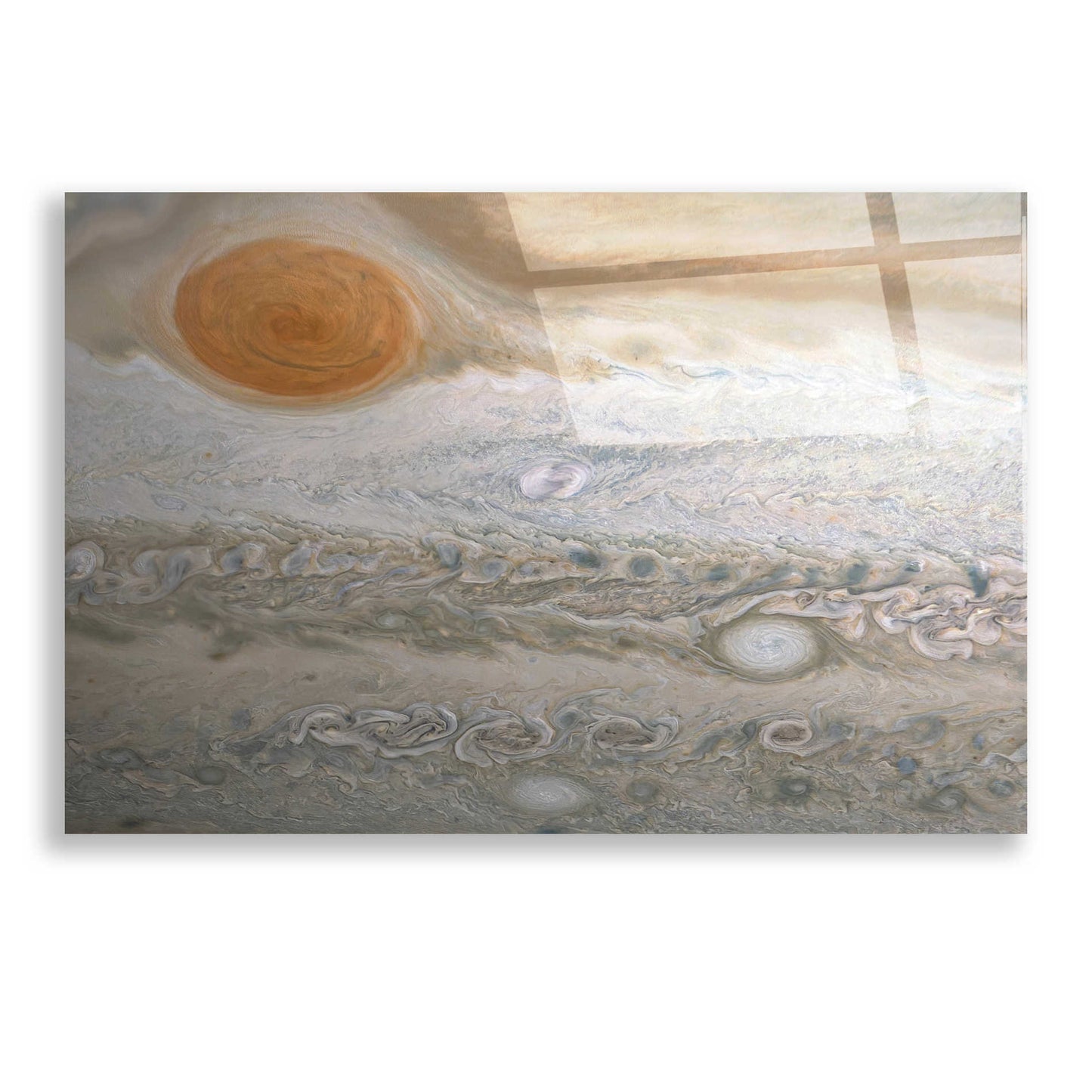 Epic Art 'Clyde's Spot of Jupiter,' Acrylic Glass Wall Art,24x16