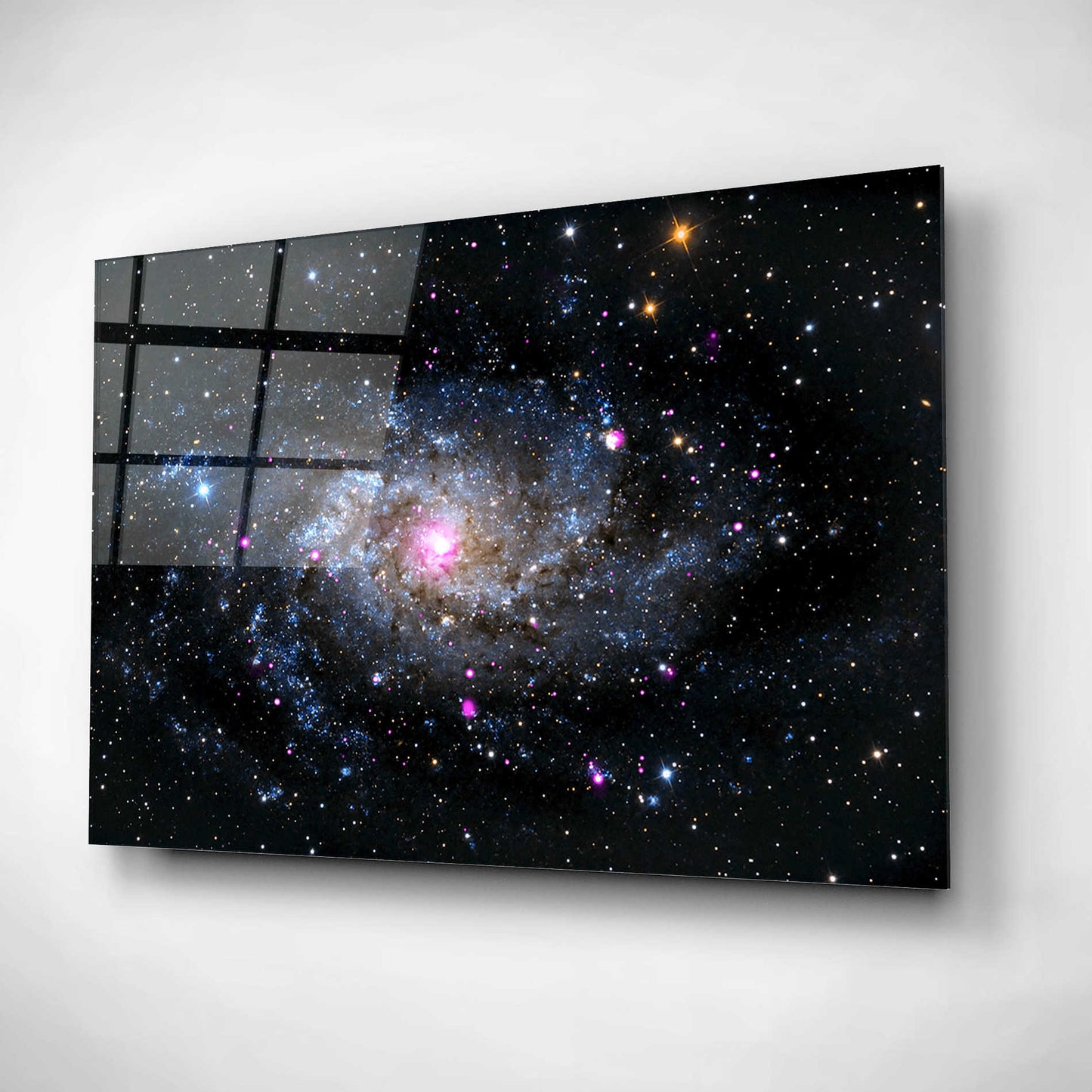 Epic Art 'Messier 33,' Acrylic Glass Wall Art,16x12